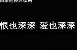 恨也深深爱也深深MP4格式