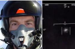 2023年美国佛州目击UFO事件5585起，超大棺材形UFO极速飞过天空