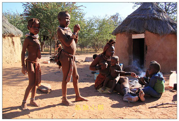 无人机下的原始人